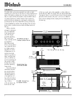 Предварительный просмотр 6 страницы McIntosh MA6900 Owner'S Manual