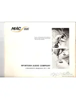 Предварительный просмотр 20 страницы McIntosh MAC 1500 Owner'S Manual