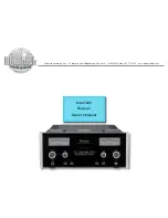 Preview for 1 page of McIntosh MAC7200 Owner'S Manual