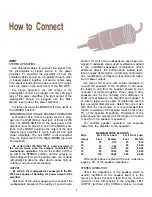 Предварительный просмотр 6 страницы McIntosh MC 2155 Owner'S Manual