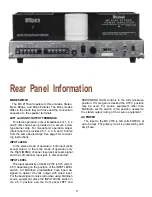 Предварительный просмотр 13 страницы McIntosh MC 2155 Owner'S Manual