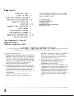 Предварительный просмотр 4 страницы McIntosh MC 7300 User Manual