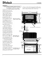 Предварительный просмотр 6 страницы McIntosh MC1201 Owner'S Manual