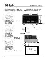 Предварительный просмотр 8 страницы McIntosh MC2102 Owner'S Manual