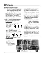 Предварительный просмотр 14 страницы McIntosh MC2102 Owner'S Manual