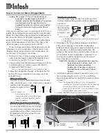 Предварительный просмотр 10 страницы McIntosh MC252 Owner'S Manual