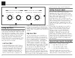 Предварительный просмотр 12 страницы McIntosh MC901 Owner'S Manual