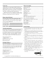 Предварительный просмотр 3 страницы McIntosh MCC301M Owner'S Manual