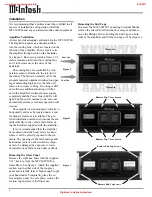 Предварительный просмотр 6 страницы McIntosh MCC602TM Owner'S Manual