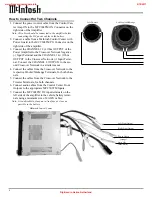 Предварительный просмотр 8 страницы McIntosh MCC602TM Owner'S Manual