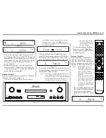 Preview for 21 page of McIntosh MCD600 Owner'S Manual