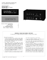 McIntosh MCP 1 User Manual предпросмотр