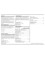 Preview for 3 page of McIntosh MCT80 Owner'S Manual