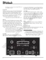 Предварительный просмотр 46 страницы McIntosh MHT200 Owner'S Manual