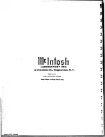 Предварительный просмотр 18 страницы McIntosh MR 67 Service Manual