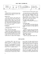 Предварительный просмотр 11 страницы McIntosh MR 71 Owner'S Manual