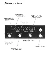 Preview for 3 page of McIntosh MR 73 Owner'S Manual