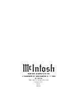 Предварительный просмотр 16 страницы McIntosh MR 77 Owner'S Manual