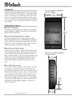 Предварительный просмотр 4 страницы McIntosh MSS530 Owner'S Manual