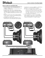 Предварительный просмотр 8 страницы McIntosh MSS530 Owner'S Manual