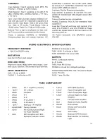 Предварительный просмотр 19 страницы McIntosh MX 110 Service Manual