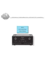 Предварительный просмотр 1 страницы McIntosh MX121 Owner'S Manual