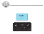 McIntosh MX123 Owner'S Manual предпросмотр