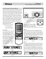 Предварительный просмотр 42 страницы McIntosh MX132 Owner'S Manual