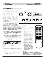 Предварительный просмотр 44 страницы McIntosh MX132 Owner'S Manual