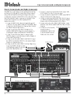 Предварительный просмотр 14 страницы McIntosh MX134 Owner'S Manual