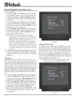 Предварительный просмотр 32 страницы McIntosh MX134 Owner'S Manual