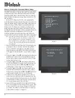 Предварительный просмотр 36 страницы McIntosh MX134 Owner'S Manual