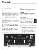 Предварительный просмотр 42 страницы McIntosh MX134 Owner'S Manual