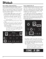 Предварительный просмотр 48 страницы McIntosh MX134 Owner'S Manual