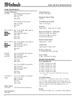 Предварительный просмотр 50 страницы McIntosh MX134 Owner'S Manual