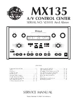 McIntosh MX135 Manual предпросмотр