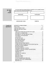 Preview for 4 page of McIntosh MX406 Owner'S Manual