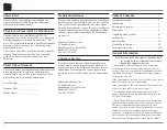 Предварительный просмотр 2 страницы McIntosh XCS1.5K Owner'S Manual