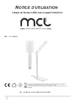 MCL ACC-IND/LED Instructions For Use Manual preview