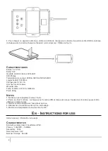 Preview for 4 page of MCL ACC-IND/LED Instructions For Use Manual