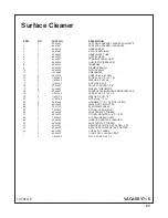 Preview for 63 page of McLaughlin E850250 Parts Manual