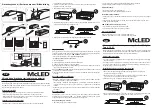 McLED ML-910.007.22.0 Instruction And Illustrated Manual preview