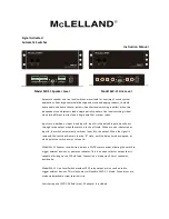 McLelland SW-S1 Instruction Manual preview