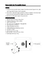 Предварительный просмотр 2 страницы MCM Custom Audio 50-14820 Quick Start Manual