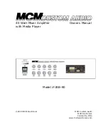 Предварительный просмотр 1 страницы MCM Electronics USB-80 Owner'S Manual