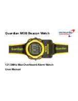 mcmurdo Guardian MOB Beacon Watch User Manual preview