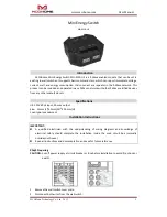 Предварительный просмотр 1 страницы MCOHome MH-S210-US User Manual