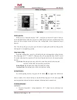 Preview for 3 page of MCOHome MH7H-WH User Manual