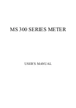 MCP MS 300 Series User Manual preview