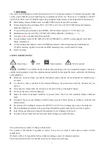 Preview for 2 page of MCP MT8145 Operation Manual